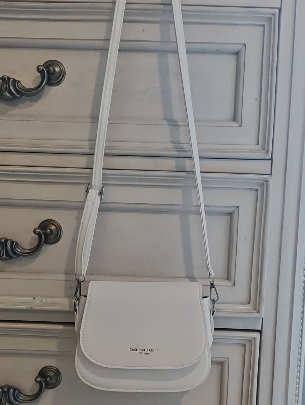 White Crossbody Shoulder Bag